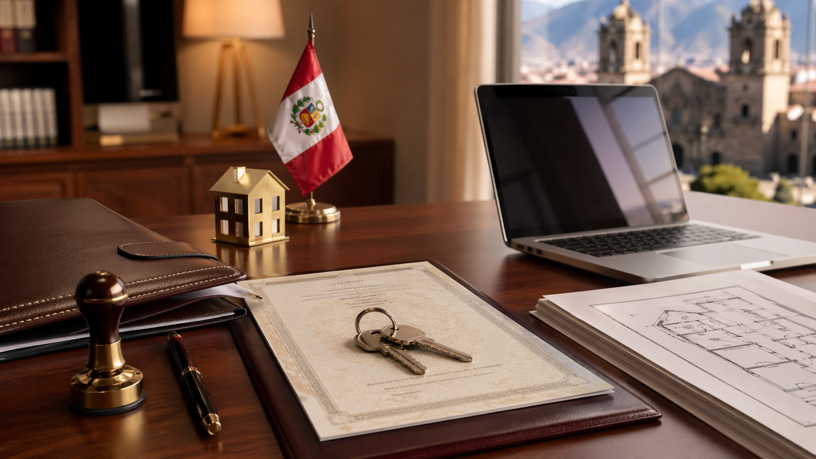 Documentación y análisis para inversión inmobiliaria en Perú